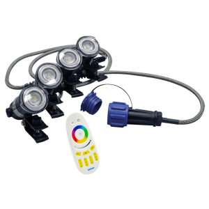 Airmax RGBW Color-Changing LED Fountain Light Set, 2 to 8 Lights